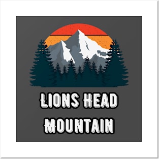 Lions Head Mountain Posters and Art